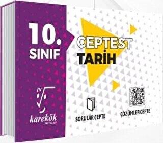 10. Sınıf Tarih Cep Test - 1