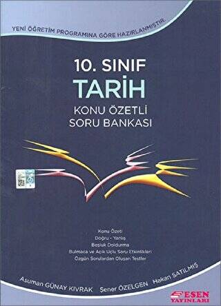 10. Sınıf Tarih Konu Özetli Soru Bankası - 1