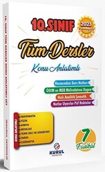 10. Sınıf Tüm Dersler Konu Anlatımlı 7 Fasikül - 1