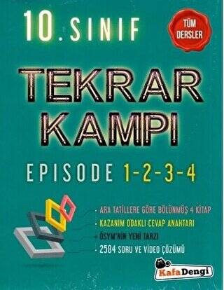 10. Sınıf Tüm Dersler Tekrar Kampı - 1