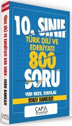 10. Sınıf Türk Dili ve Edebiyatı 800 Soru Yeni Nesil Sorular - Soru Bankası - 1
