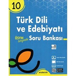 10. Sınıf Türk Dili ve Edebiyatı Soru Bankası - 1