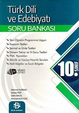 10. Sınıf Türk Dili ve Edebiyatı Soru Bankası Video Çözümlü - 1