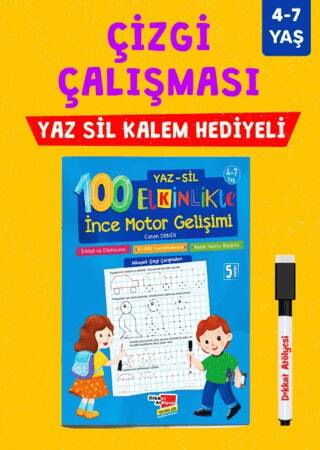 Yaz Sil 100 Etkinlikte İnce Motor Gelişimi - 1