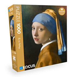 1000 Parça Puzzle - Girl With a Pearl Earring İnci Küpeli Kız - 1