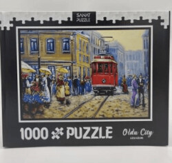 1000 Parça Puzzle Oldu City - BKM Kitap