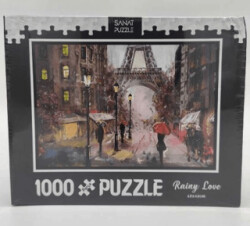 1000 Parça Puzzle Rainy Love - BKM Kitap