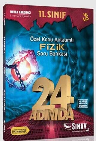 11. Sınıf 24 Adımda Özel Konu Anlatımlı Fizik Soru Bankası - 1