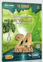 11. Sınıf Biyoloji 24 Adımda Özel Konu Anlatımlı Soru Bankası - Sınav Yayınları