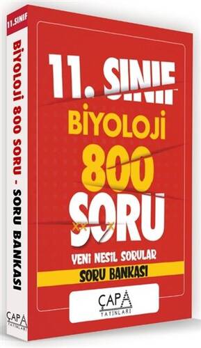 11. Sınıf Biyoloji 800 Soru Yeni Nesil Sorular - Soru Bankası - 1