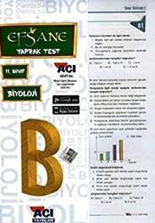 11. Sınıf Biyoloji Efsane Çek Kopart Yaprak Test - 1