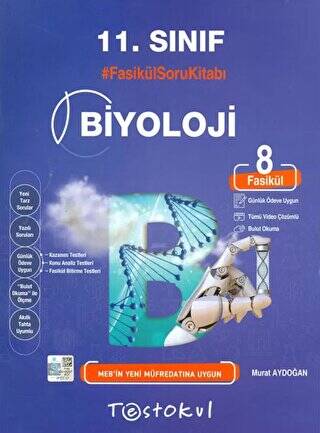 11. Sınıf Biyoloji Fasikül Soru Kitabı - 1