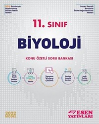 11. Sınıf Biyoloji Konu Özetli Soru Bankası - Esen Yayınları