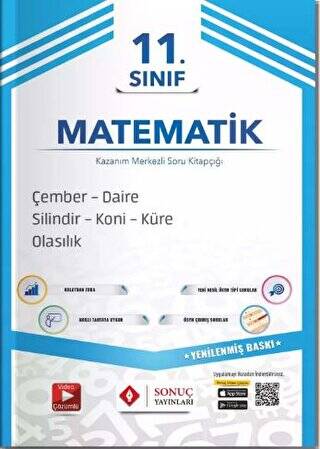 11. Sınıf Çember ve Daire, Silindir, Koni, Küre, Olasılık - 1