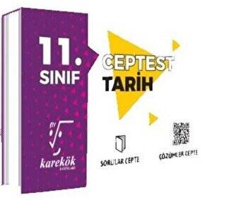 11. Sınıf Cep Test Tarih - 1