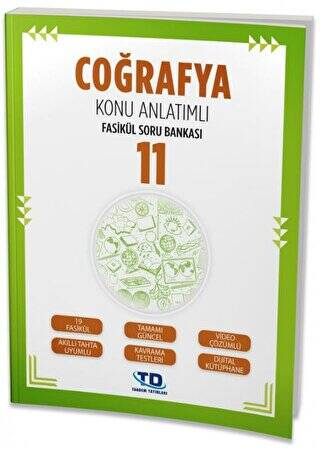 11. Sınıf Coğrafya Konu Anlatımlı Fasikül Soru Bankası - 1