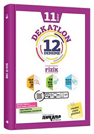 11. Sınıf Fizik Dekatlon 12 Deneme - 1