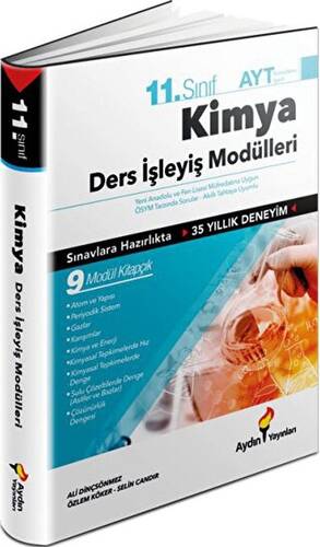 11. Sınıf Kimya Konu Anlatım Ders İşleyiş Modülleri Set Tamamı Video Çözümlü - 1