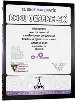 11. Sınıf Matematik Konu Denemeleri - 1