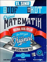 11. Sınıf Matematik ODF KDT Orijinal Ders Föyleri Konu Değerlendirme Testleri - 1