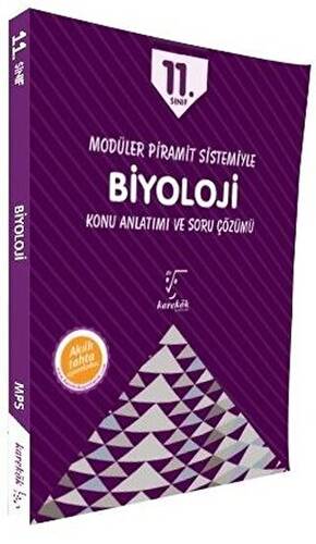 11. Sınıf Modüler Piramit Sistemiyle Biyoloji Konu Anlatımı - 1