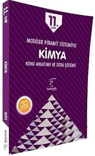 11. Sınıf Modüler Piramit Sistemiyle Kimya Konu Anlatımı ve Soru Çözümü 3 Kitap - 1