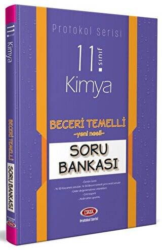 11. Sınıf Protokol Serisi Kimya Beceri Temelli Soru Bankası - 1