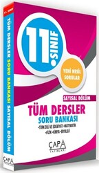 11. Sınıf Sayısal Tüm Dersler Soru Bankası - 1