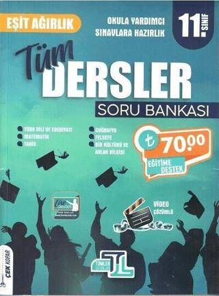 11. Sınıf Tüm Dersler Eşit Ağırlık Soru Bankası - 1