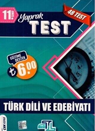 11. Sınıf Türk Dili ve Edebiyatı 48 Yaprak Test - 1