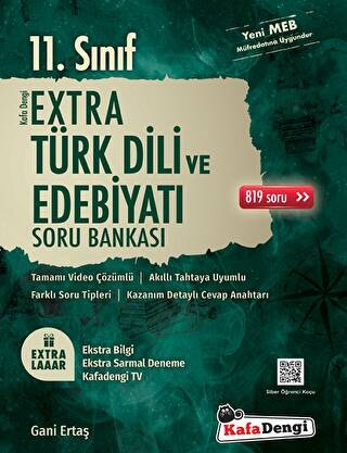 11. Sınıf Türk Dili ve Edebiyatı Extra Soru Bankası - 1
