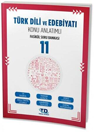 11. Sınıf Türk Dili ve Edebiyatı Konu Anlatımlı Fasikül Soru Bankası - 1