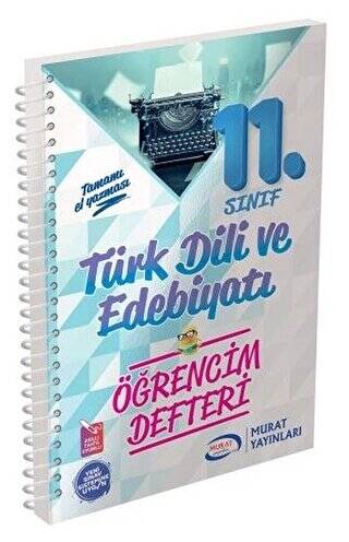 11. Sınıf Türk Dili Ve Edebiyatı Öğrencim Defteri - 1