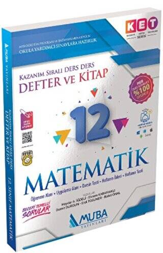12. Sınıf KET Serisi Matematik Defter ve Kitap - 1413 - 1