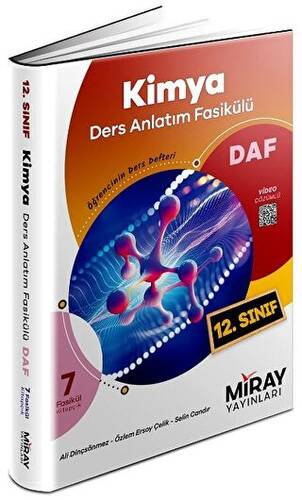 12. Sınıf Kimya Ders Anlatım Fasikülleri - 1