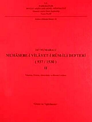 167 Numaralı Muhasebe-i Vilayet-i Rum-ili Defteri 937-1530 - 2 - 1