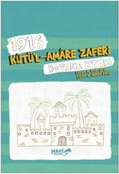 1916 Kutü`l Amare Zaferi Boyama Kitabı - 1