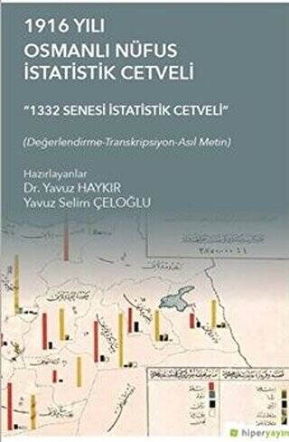 1916 Yılı Osmanlı Nüfus İstatistik Cetveli - 1