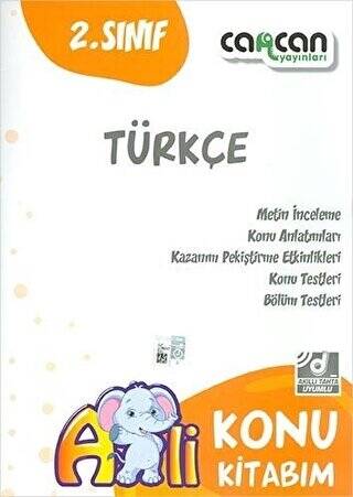 2. Sınıf 2022 Türkçe Konu Kitabım - 1