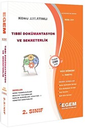 2. Sınıf 3. Yarıyıl Tıbbi Dokümantasyon ve Sekreterlik Konu Anlatımlı Soru Bankası - Kod 231 - 1