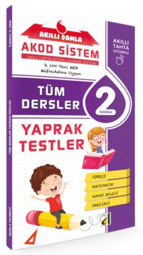 2. Sınıf Akıllı Damla Tüm Dersler Yaprak Testler - 1