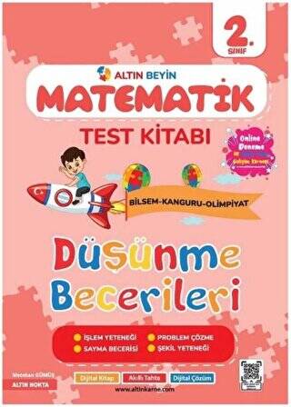 2. Sınıf Altın Beyin Matematik Test Kitabı - 1