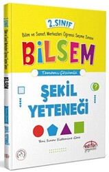 2. Sınıf Bilsem Hazırlık Şekil Yeteneği Tamamı Çözümlü - 1