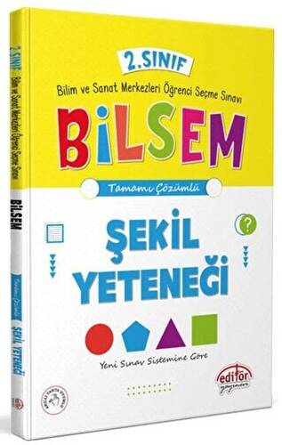 2. Sınıf Bilsem Hazırlık Şekil Yeteneği Tamamı Çözümlü - 1