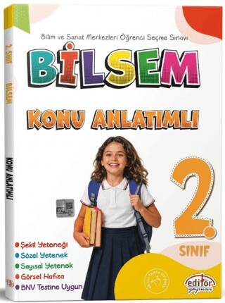 2. Sınıf Bilsem Konu Anlatımlı Data Yayınları - 1