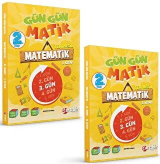 2. Sınıf Gün Gün Matik Matematik 2 Kitap - 1