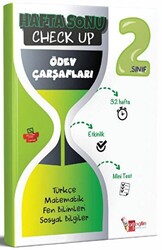 2. Sınıf Hafta Sonu Check Up Ödev Çarşafları - Artı Eğitim Yayınları
