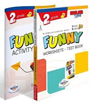 2. Sınıf İngilizce Funny Worksheets and Test Book + Activity Book - 1