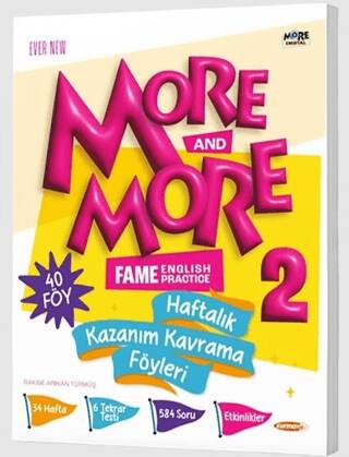 2. Sınıf More More Haftalık Kazanım Kavrama Föyleri 44 Föy - 1