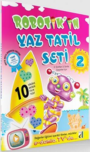 2. Sınıf Robotik`in Yaz Tatil Seti - 1